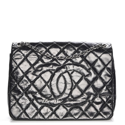 Chanel Patent Quilted XL Flap Black 1 of 7