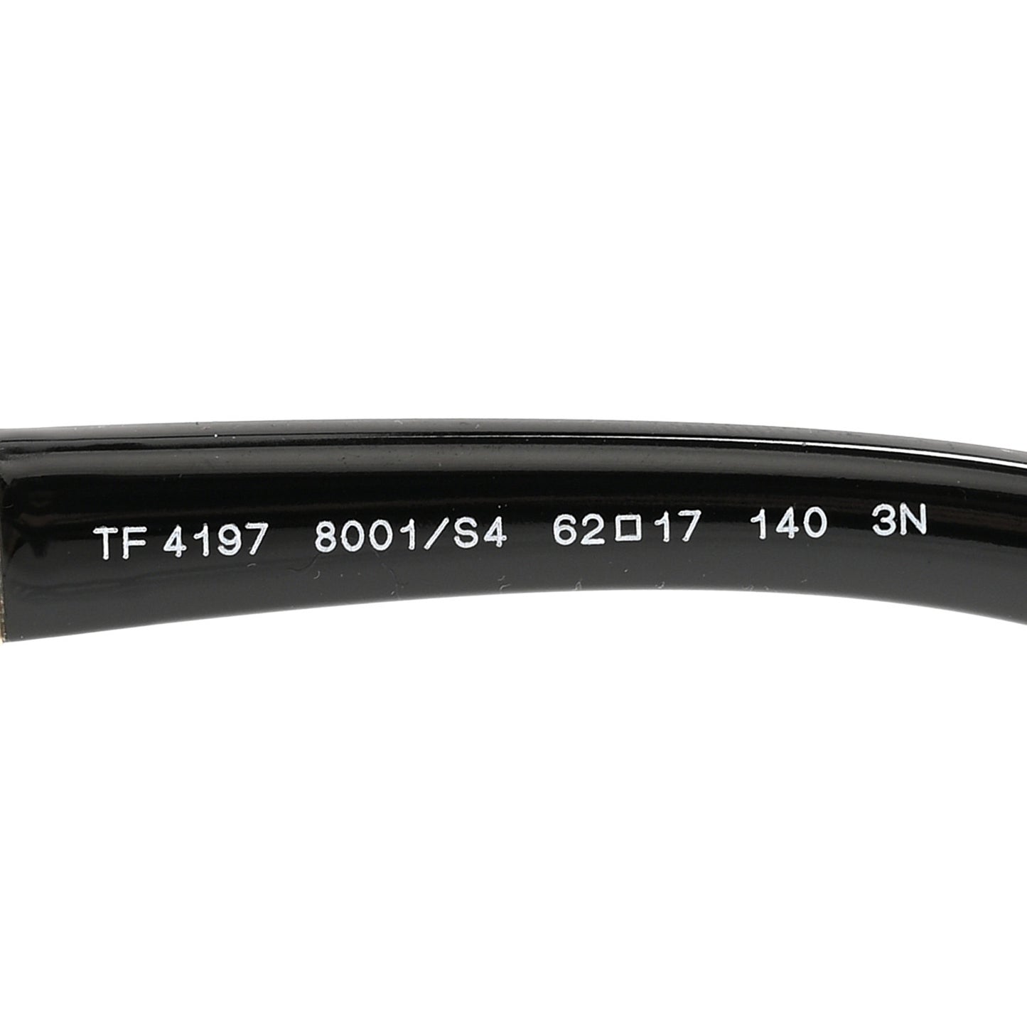 Acetate Rectangle TF4197 Sunglasses Black