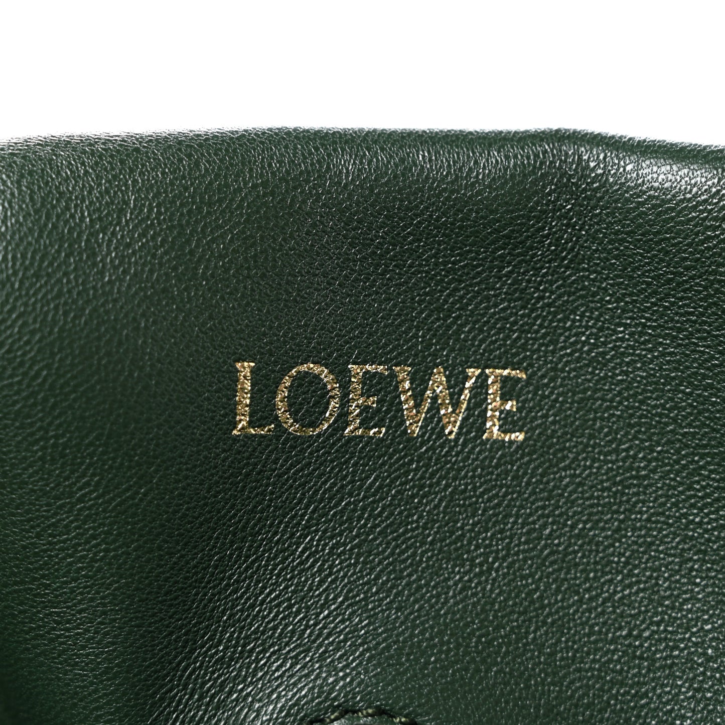 Calfskin Quilted Flamenco Knot Clutch Verde