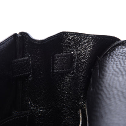 Hermes Taurillon Clemence Kelly Retourne 32 Black 20 of 37