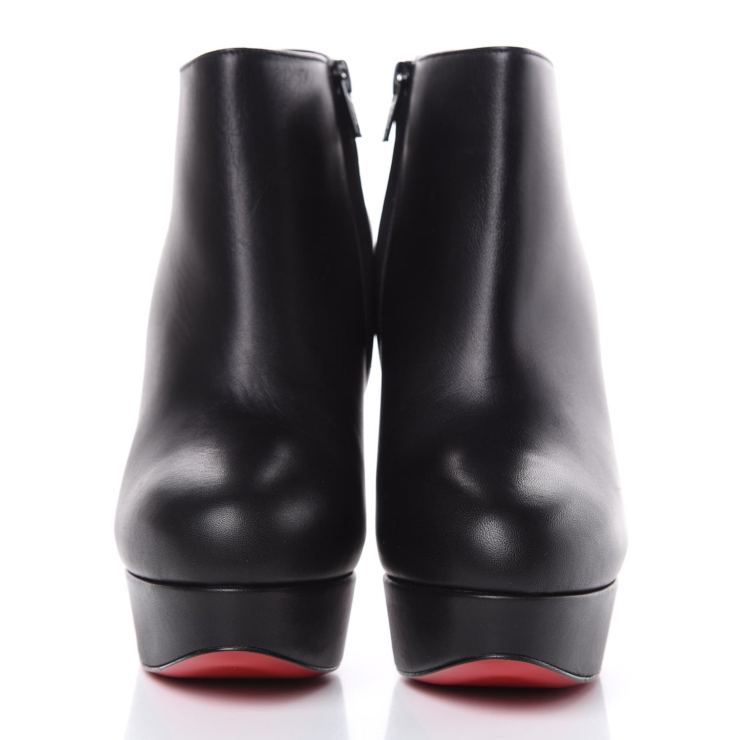 Calfskin Dirdibootie 130 Ankle Booties 37.5 Black