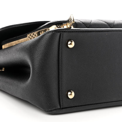Chanel Caviar Quilted Large Business Affinity Flap Black 8 of 10
