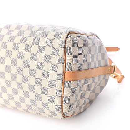 Louis Vuitton Damier Azur Speedy Bandouliere 30 7 of 19