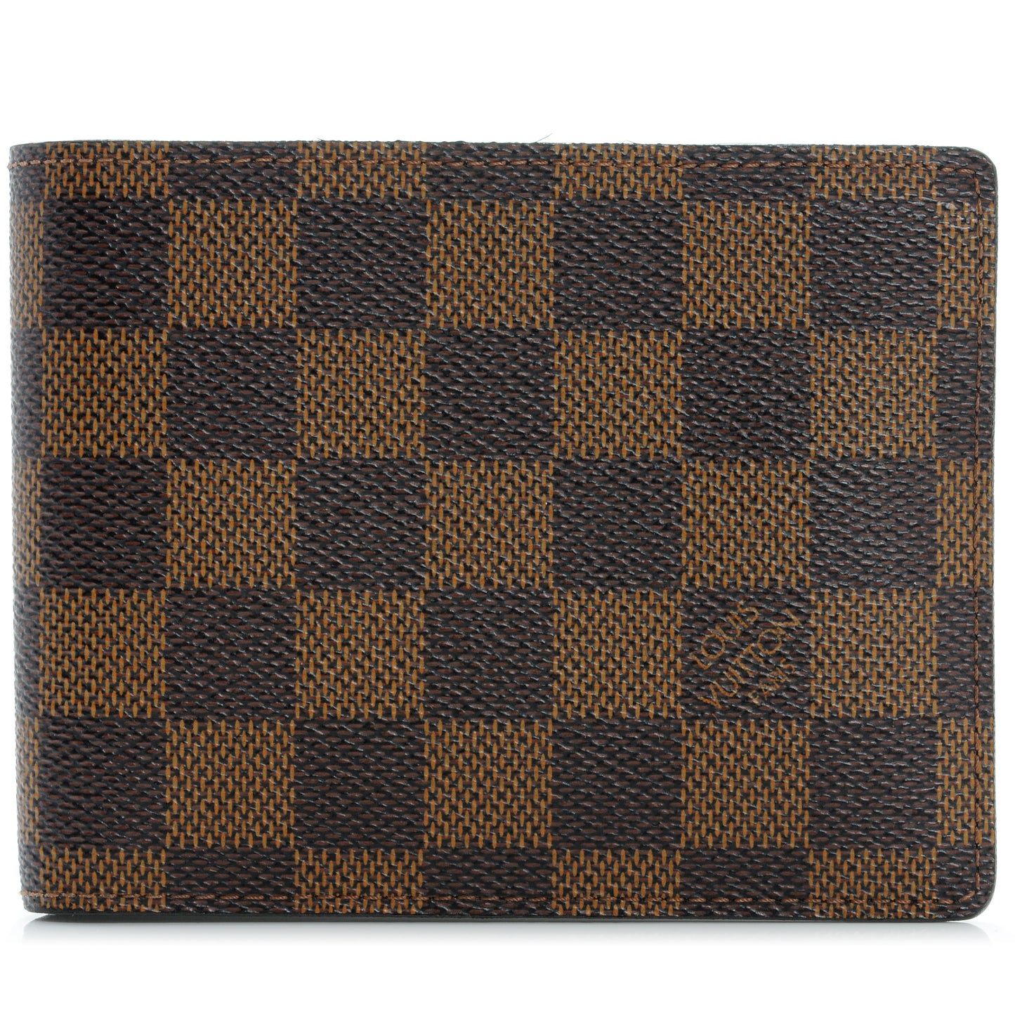 Damier Porte-Billets Mens Billfold Wallet w Coin Purse