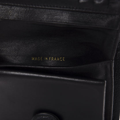 Chanel Caviar Timeless CC Compact French Wallet Black 9 of 11