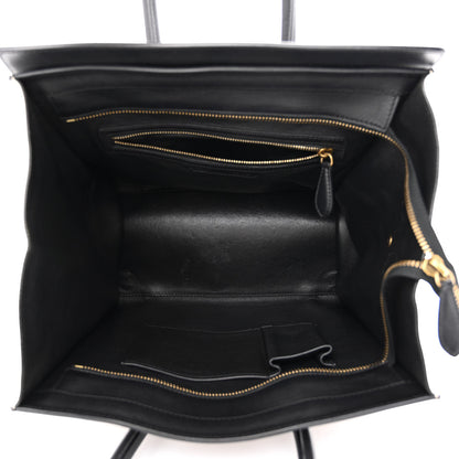 Celine Velluto Calfskin Mini Tri-Color Luggage Flesh 5 of 11