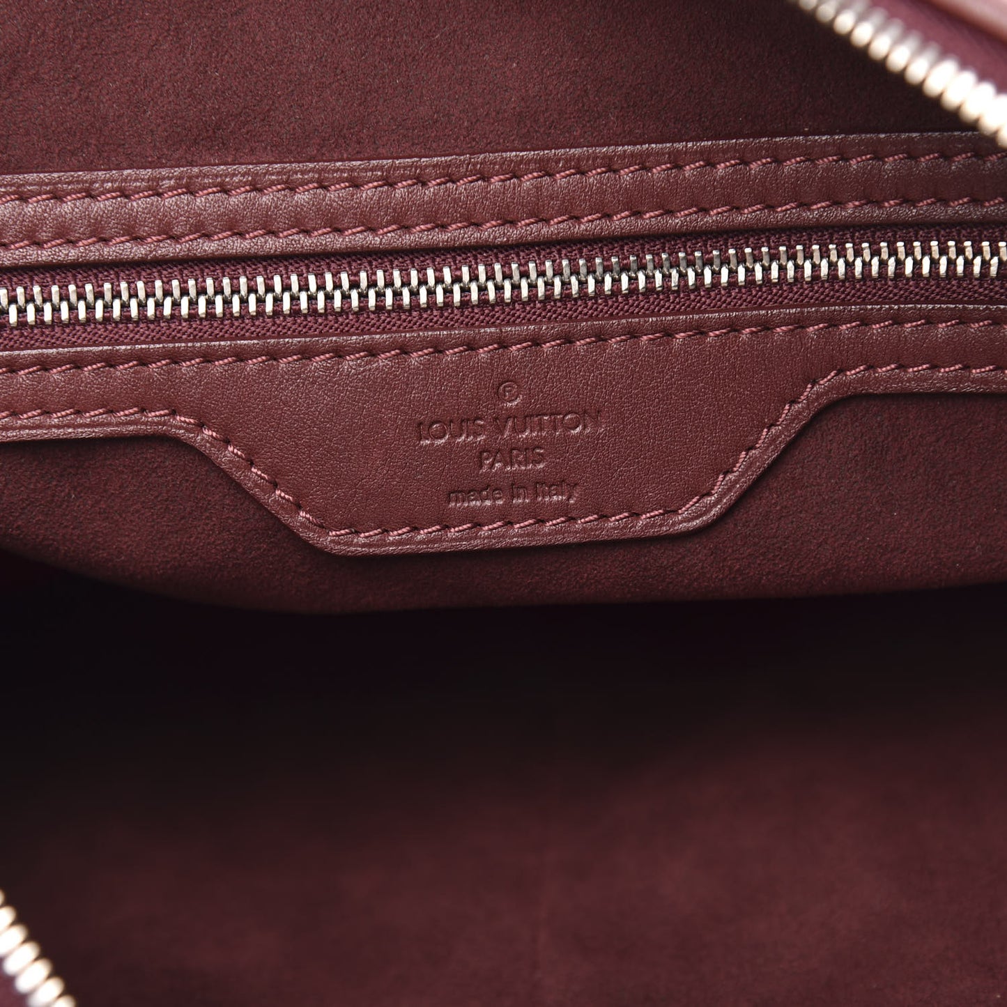 Monogram Lambskin Antheia IXIA PM Fuchsia