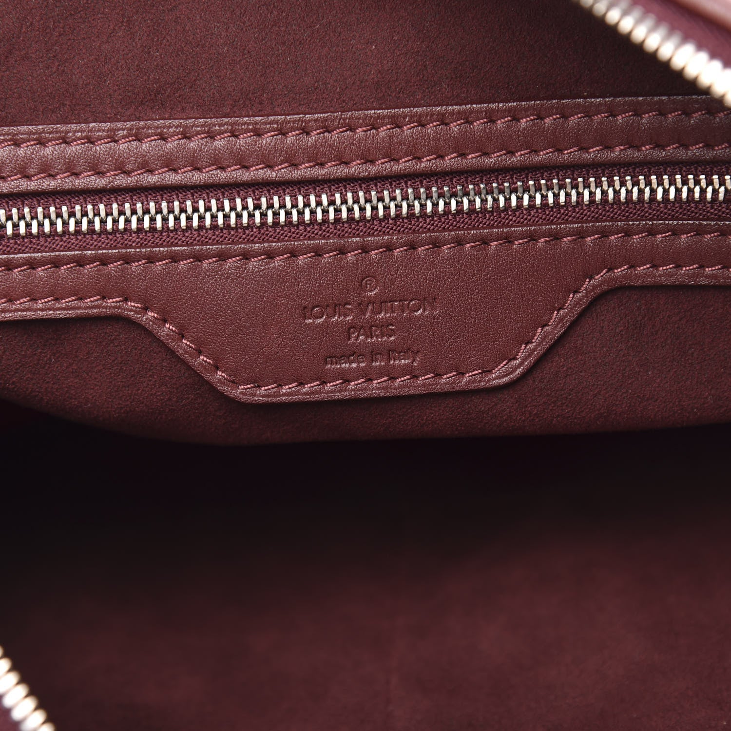 Louis Vuitton Monogram Lambskin Antheia IXIA PM Fuchsia 6 of 10