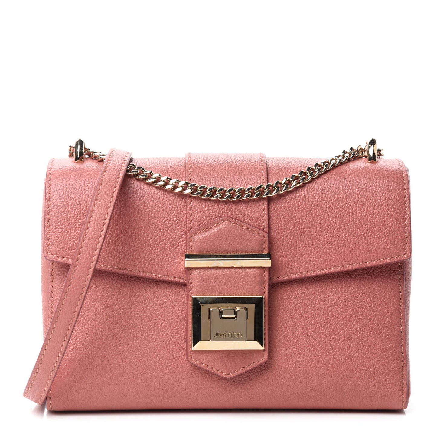 Grainy Calfskin XB Marianne Shoulder Bag Rosewood