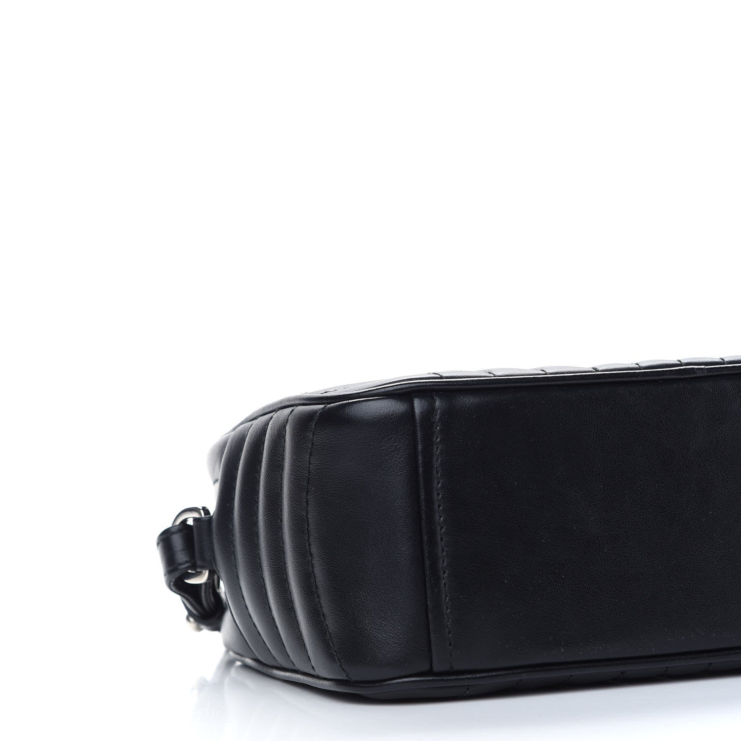 Prada Soft Calfskin Diagramme Crossbody Bag Black 8 of 10