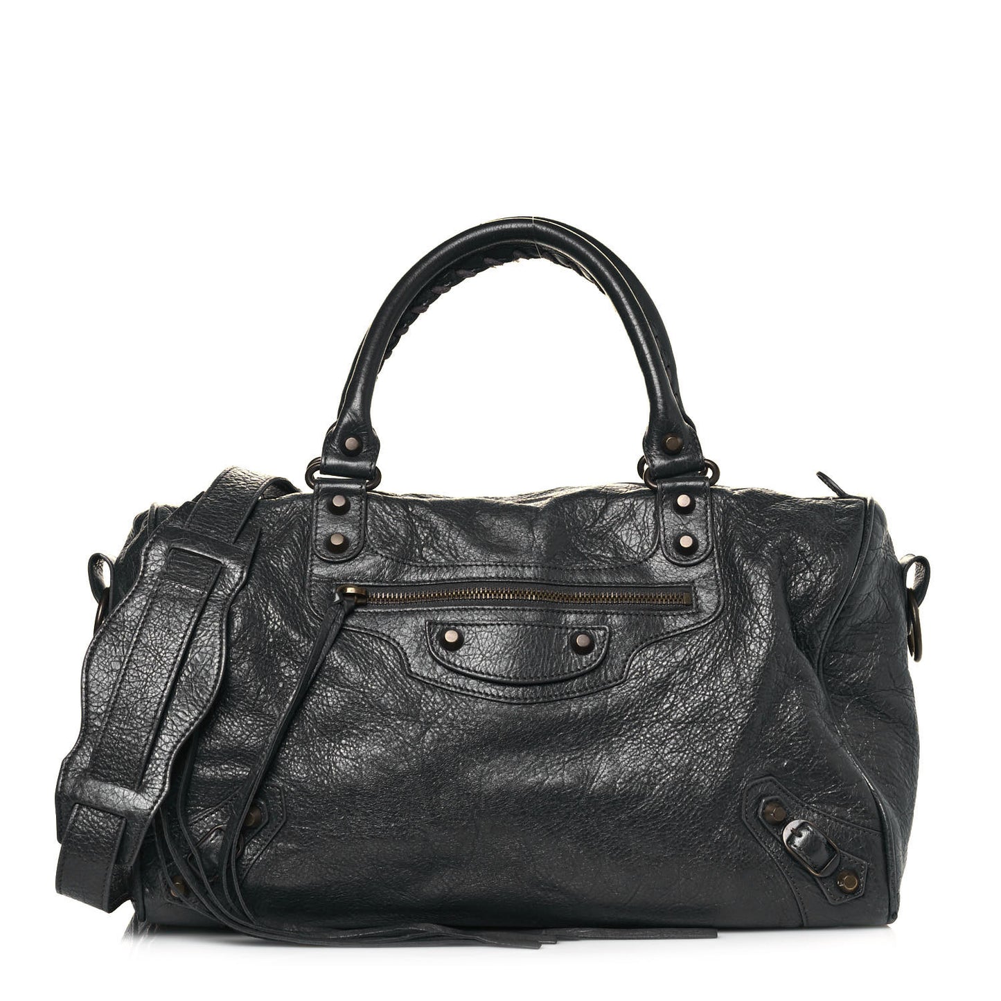 Agneau Classic Hardware Boston Anthracite