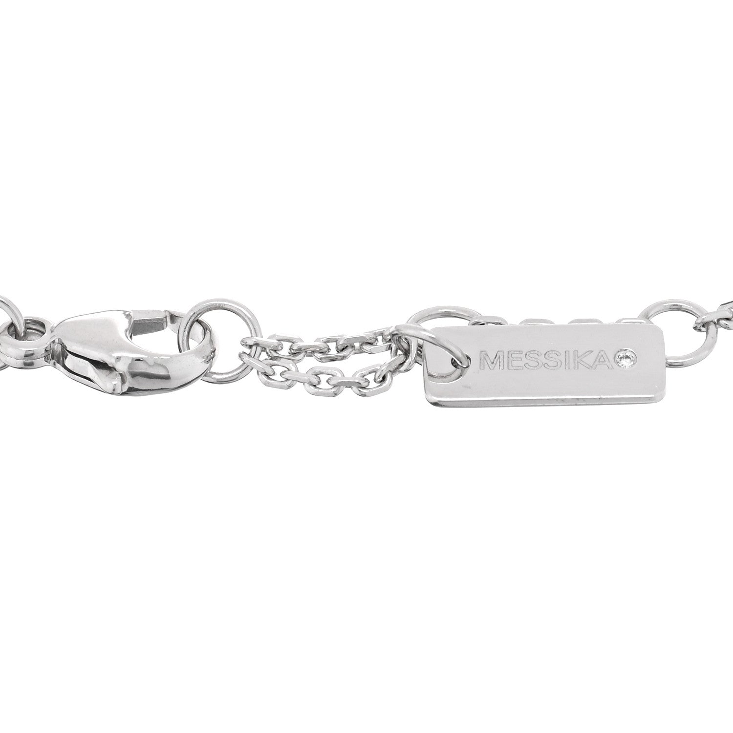 Messika 18K White Gold Diamond Move Classique Pave Bracelet 3 of 4