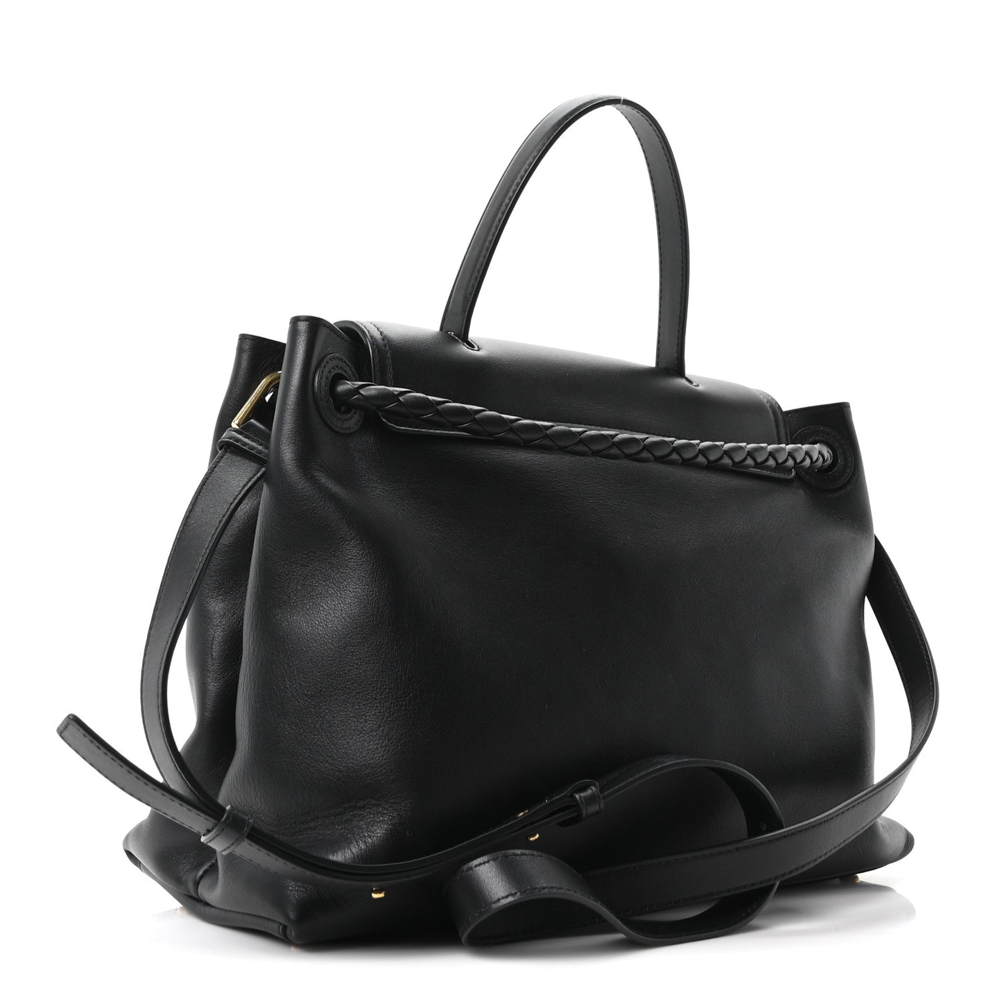 Silky Calfskin Medium Ciao Ciao Black