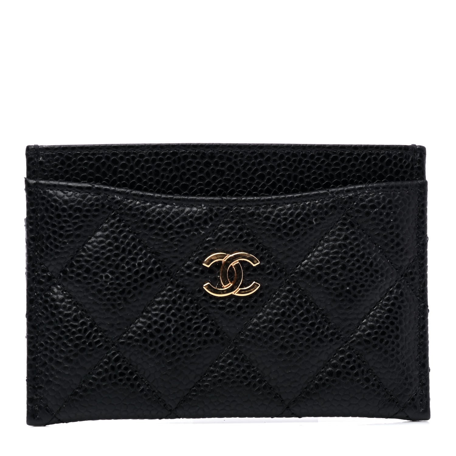 Chanel Caviar Quilted Card Holder Black 1 of 4