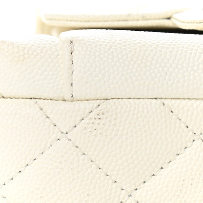 Chanel Caviar Quilted Small CC Day Backpack White 11 of 11