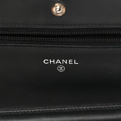 Chanel Caviar Timeless CC Wallet on Chain WOC Black 12 of 17