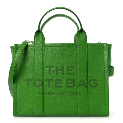 Marc Jacobs Grained Calfskin Medium The Tote Bag Kiwi 1 of 13