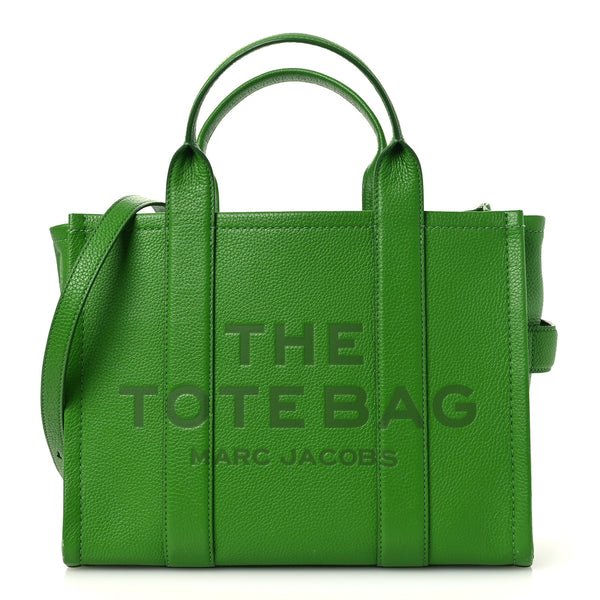 Marc Jacobs Grained Calfskin Medium The Tote Bag Kiwi 1824609