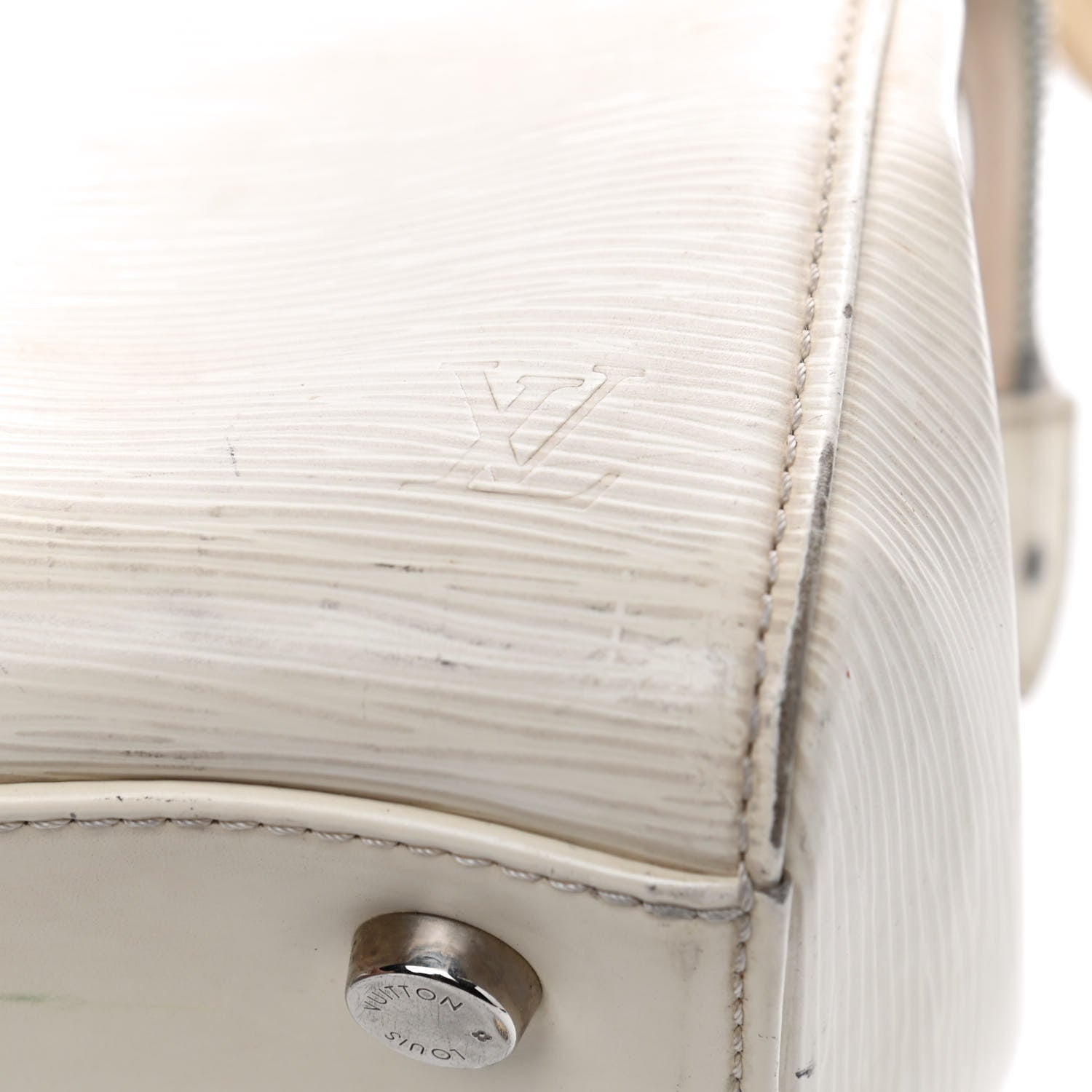 Louis Vuitton Epi Brea MM Ivory 10 of 13