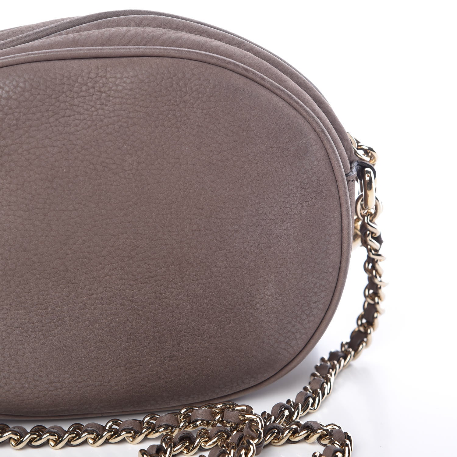 Gucci Vitello Range Mini Soho Chain Bag Grey Field 11 of 12