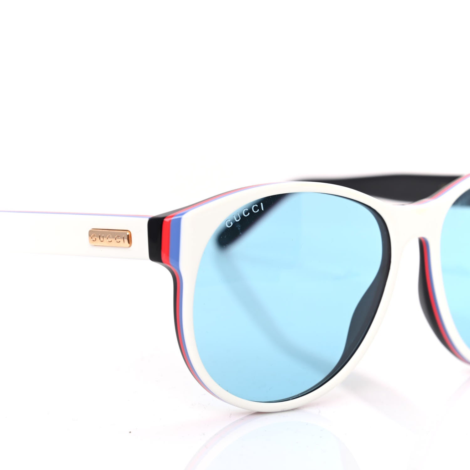 Gucci Acetate GG Sunglasses GG0271S White 7 of 8