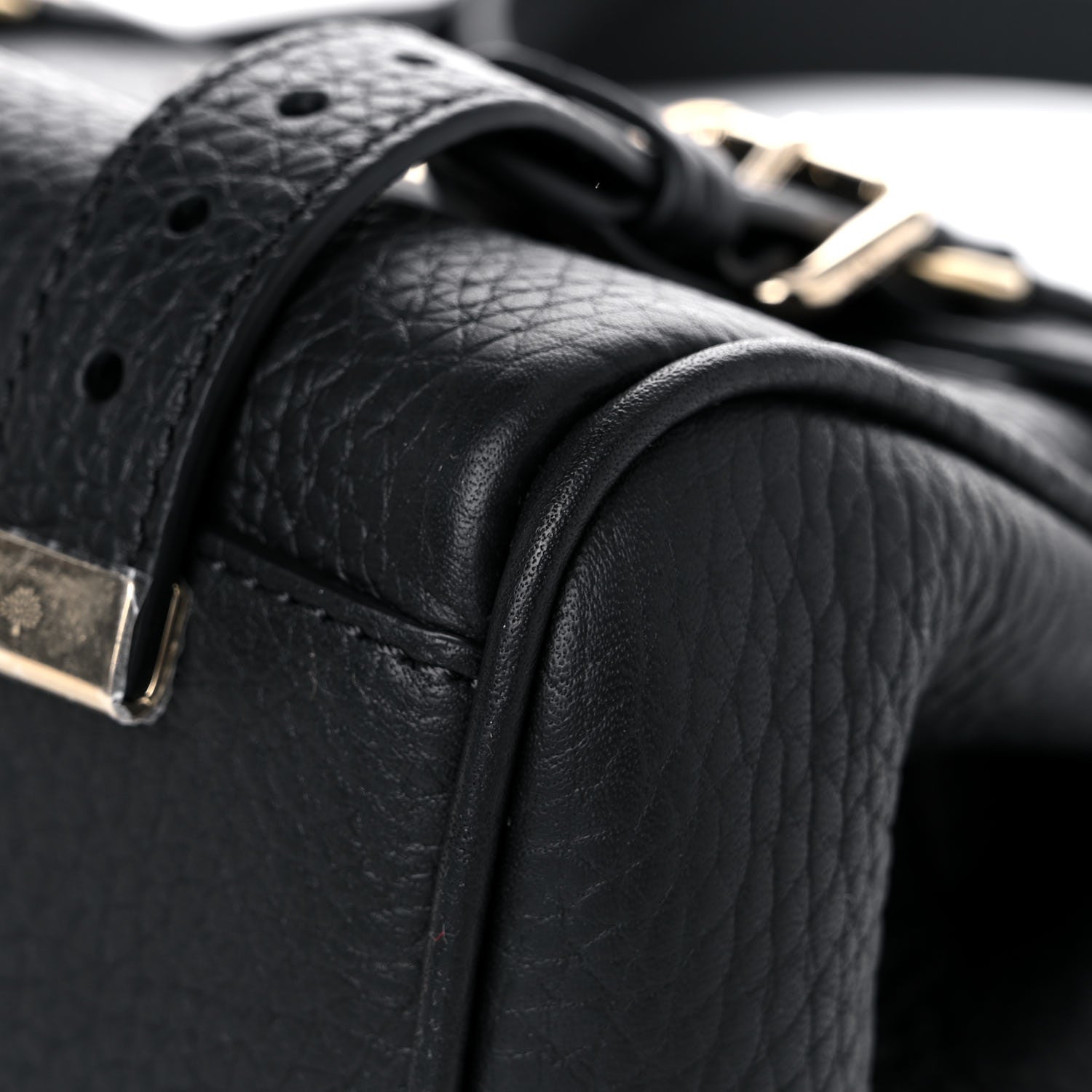 Mulberry Heavy Grain Mini Alexa Black 7 of 13