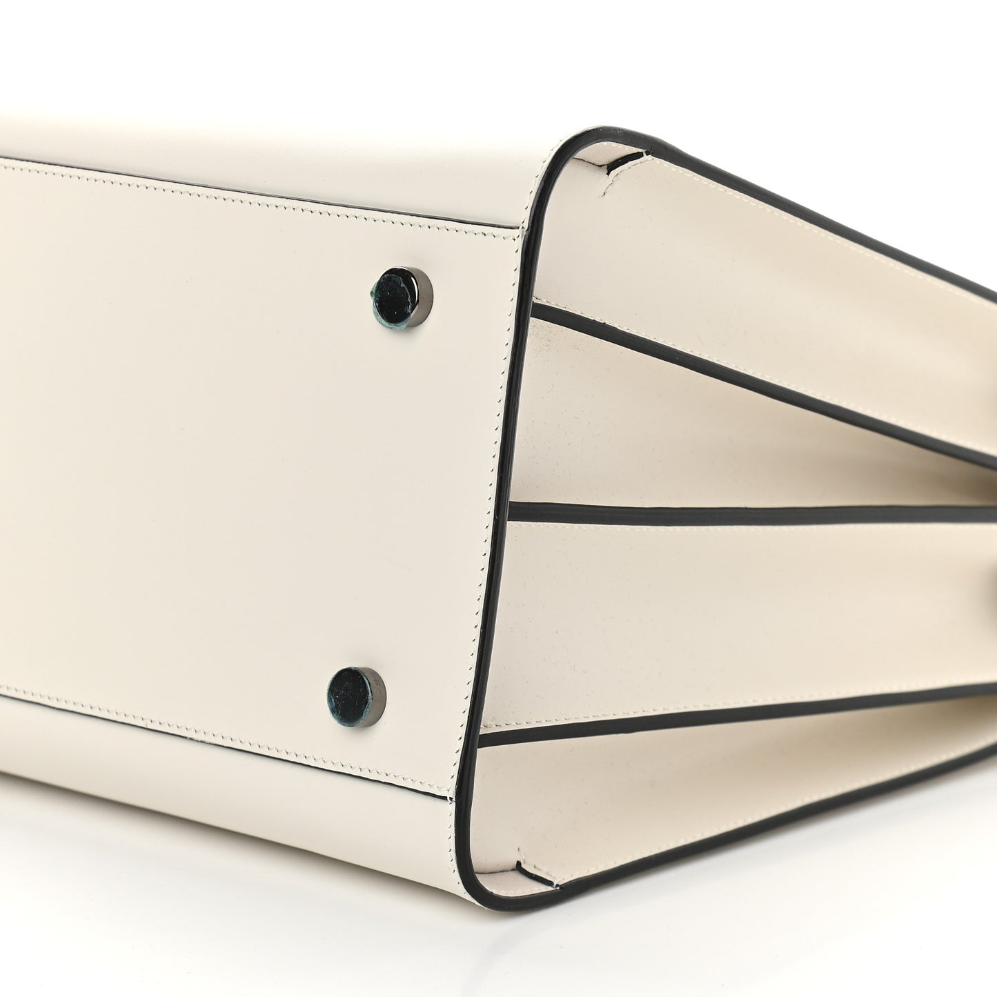 Calfskin Small Sac De Jour Dove White