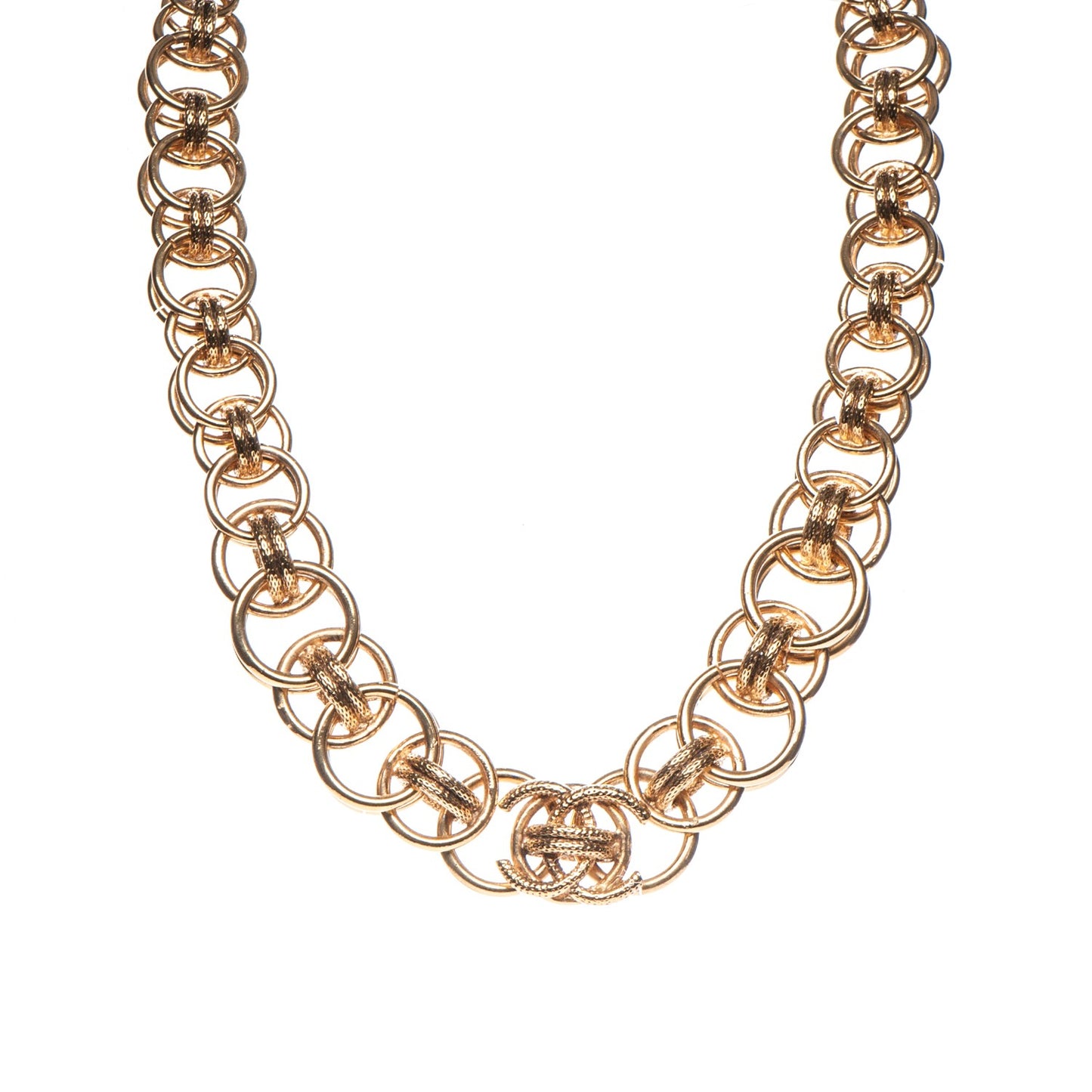 Chain Short Necklace Gold
