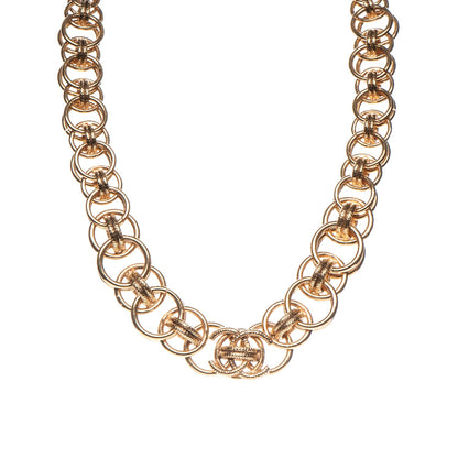 Chanel Chain Short Necklace Gold 1 of 4