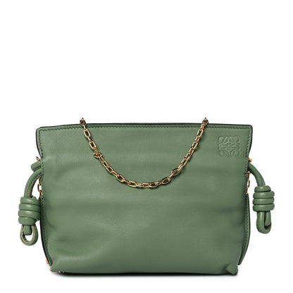 Loewe Calfskin Nano Flamenco Knot Clutch Rosemary 1 of 7