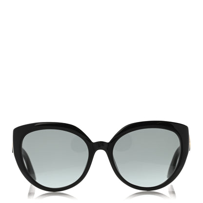 Christian Dior Acetate DDiorF Cat Eye Sunglasses Black 2 of 11
