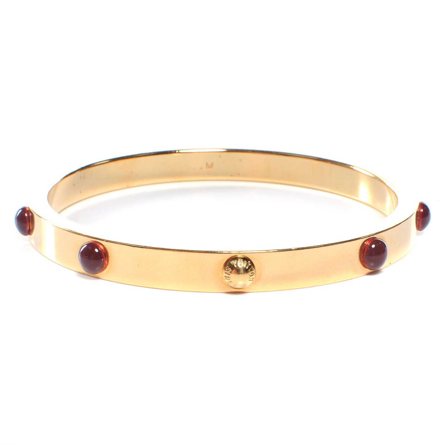 Louis Vuitton Lacquer Gimme a Clue Bracelet Medium Rouge Fauviste 1 of 5