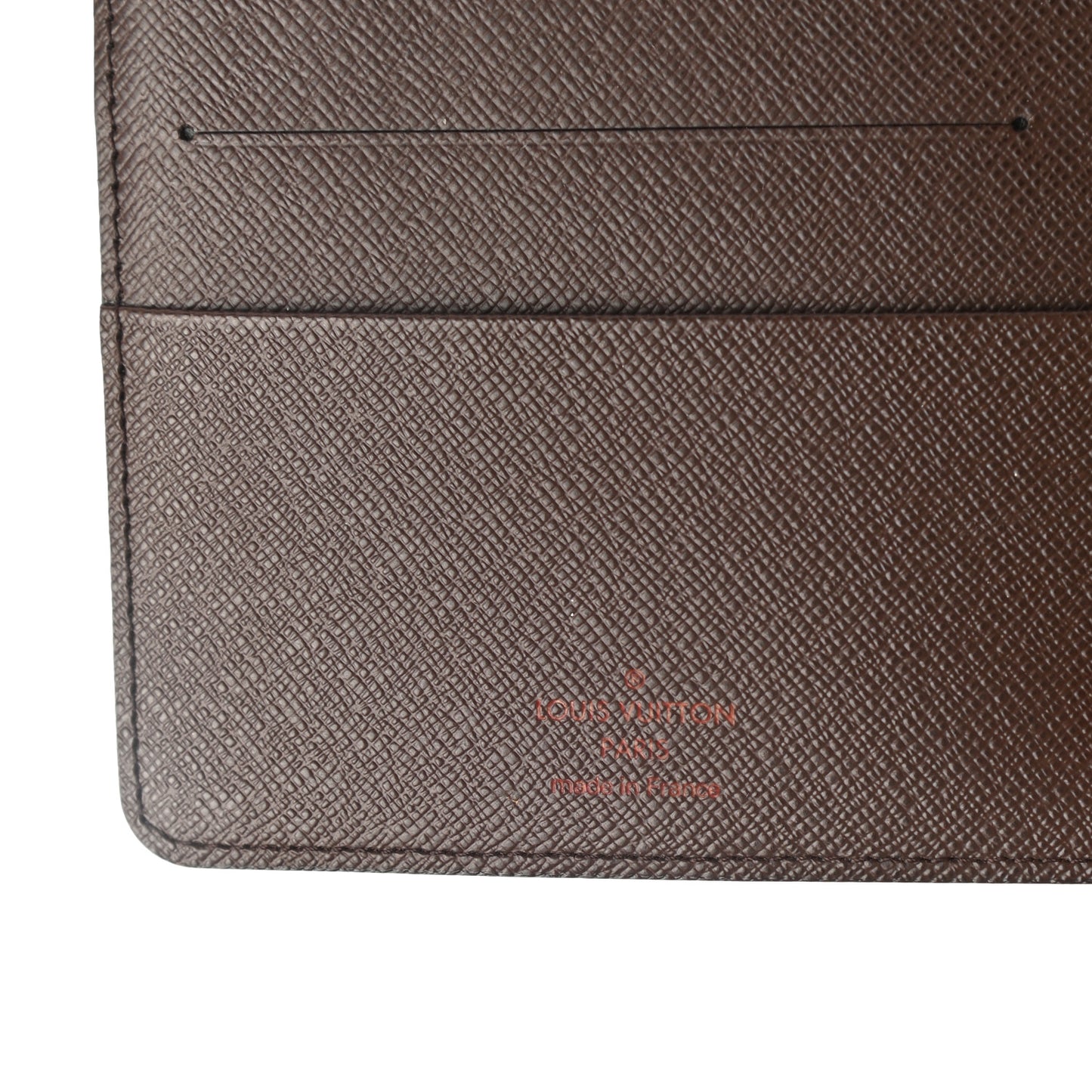 Damier Ebene Medium Ring Agenda Cover