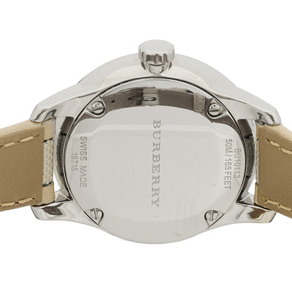 Burberry Stainless Steel Calfskin 32mm Classic Quartz Watch BU10113 4 of 5