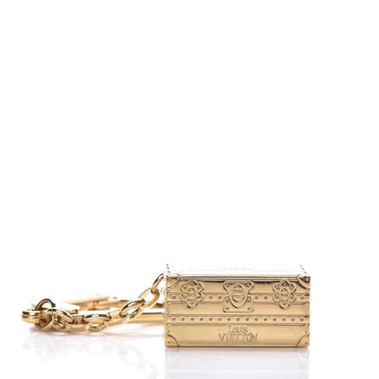 Louis Vuitton Trunk Bag Charm Gold 3 of 4