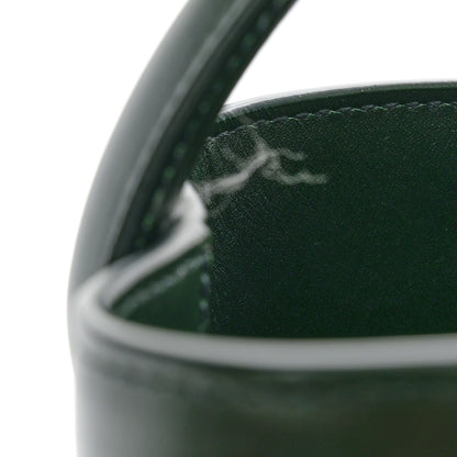 Saint Laurent Shiny Calfskin Le 37 Bucket Bag Vert Fonce 12 of 12