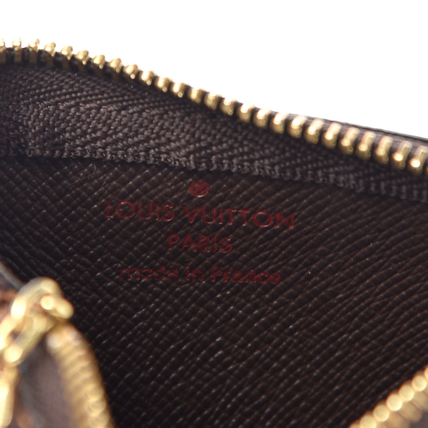 Damier Ebene Key Pouch