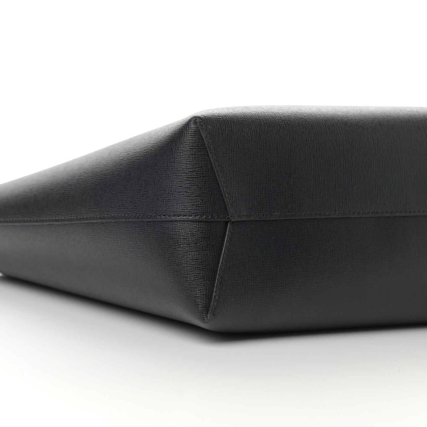 Saffiano Large Shopping Tote Black Flamma