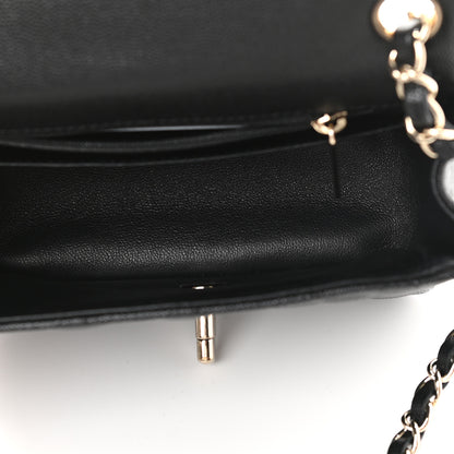Chanel Caviar Quilted Mini Square Flap Black 5 of 9