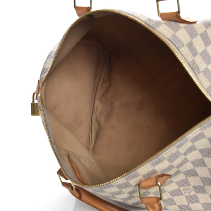 Louis Vuitton Damier Azur Speedy 35 7 of 9