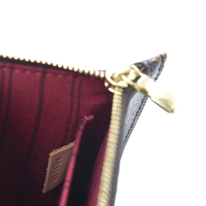 Louis Vuitton Monogram Neverfull PM Pochette Fuchsia 8 of 8