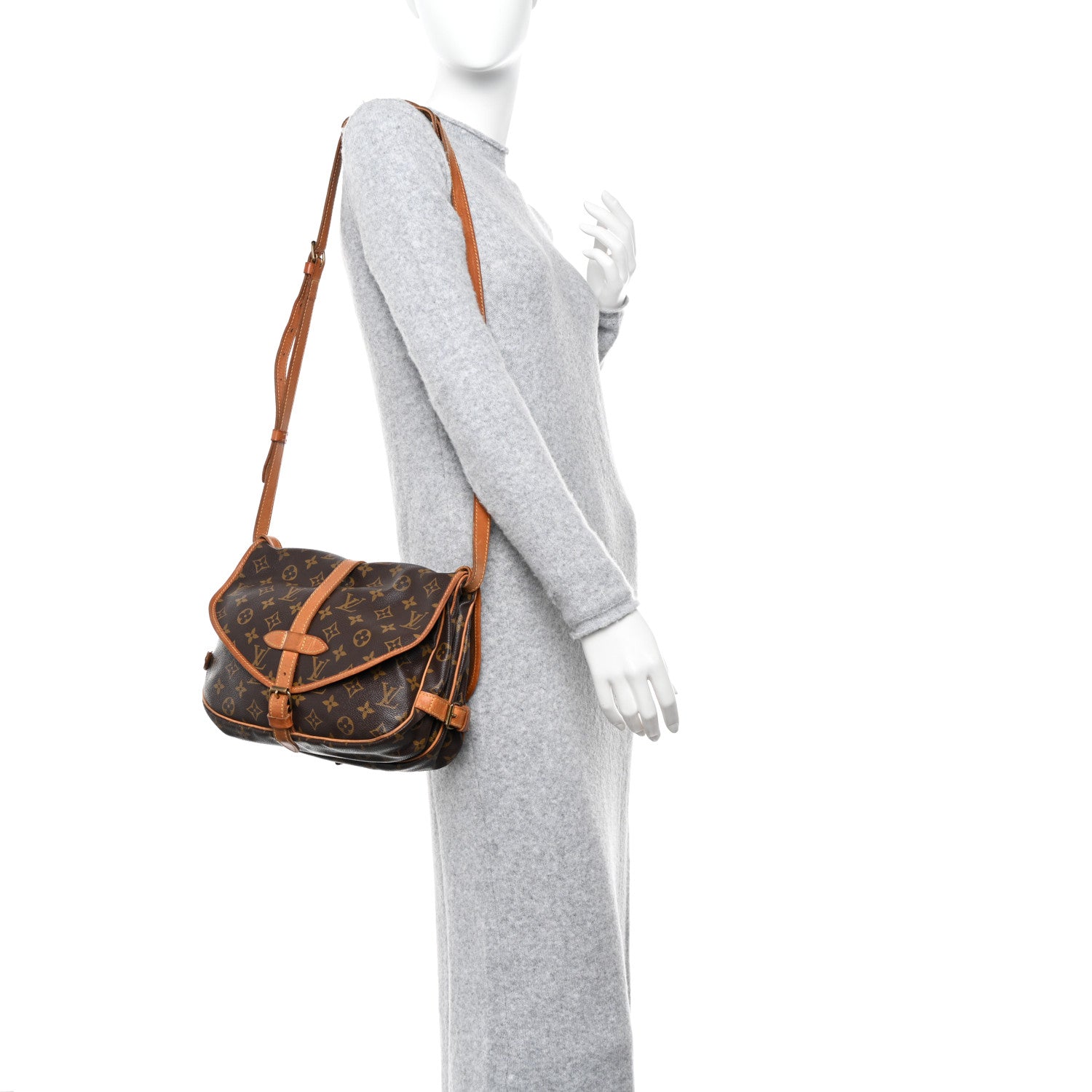 Louis Vuitton Monogram Saumur 30 2 of 17