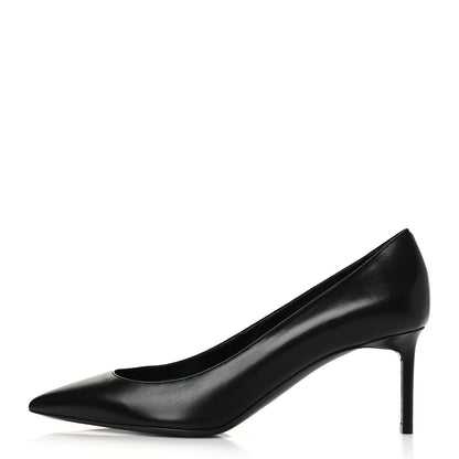 Saint Laurent Calfskin Anja 85 Pumps 39.5 Black 1 of 9