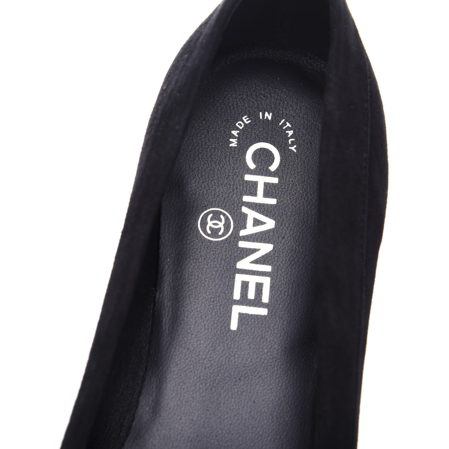 Kid Suede CC Flats 37.5 Black