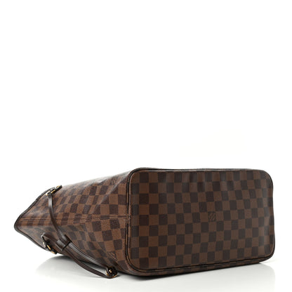 Louis Vuitton Damier Ebene Neverfull MM 3 of 9