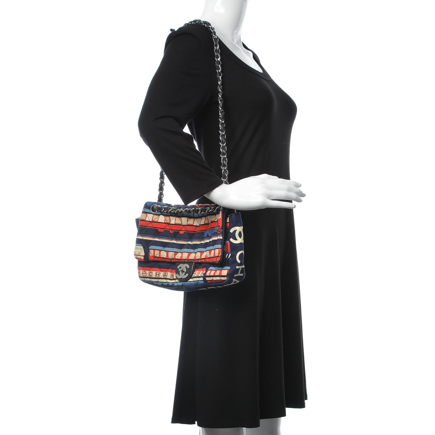 Canvas Le Train Medium Flap