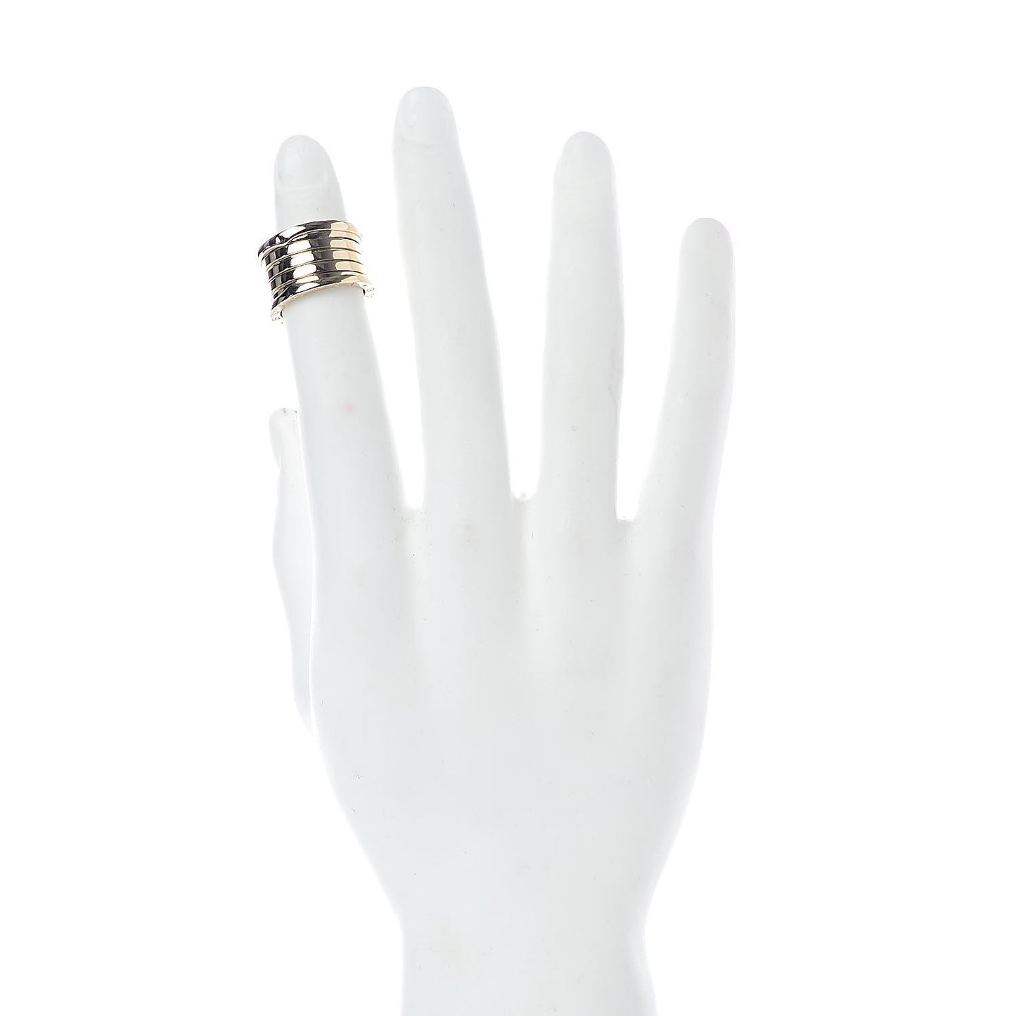 18K Yellow Gold B.Zero1 Five-Band Anniversary Ring 55 7.25