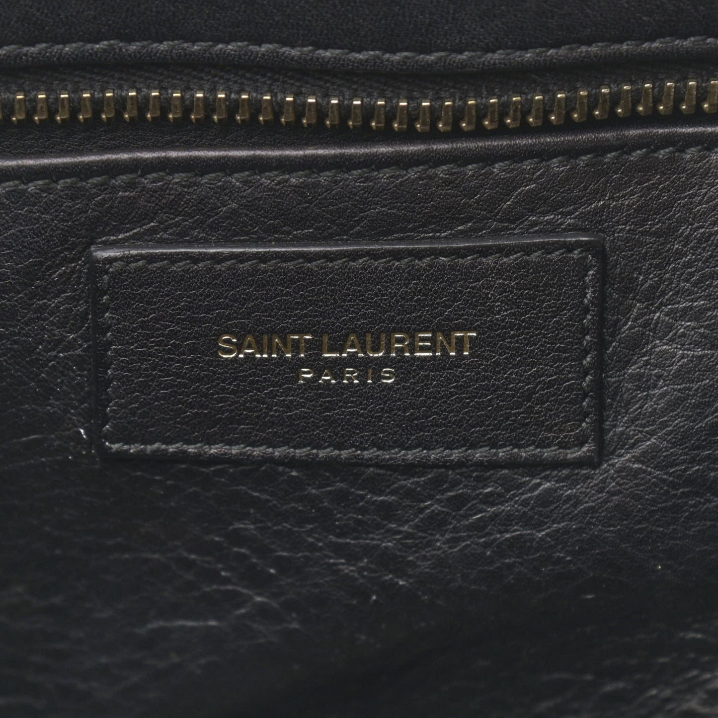 Calfskin Small Classic Y Cabas Black