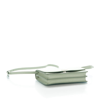 Prada Saffiano Metal Flap Wallet Acquamarina 4 of 8