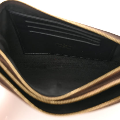 Louis Vuitton Reverse Monogram Giant Double Zip Pochette 5 of 13